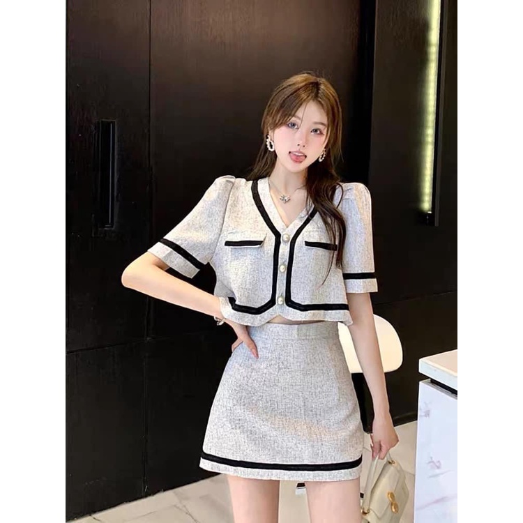 : Set dạ Tweed xinh xẻo siêu hot Lolla Fashion