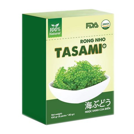 Rong Nho Tách Nước Tasami Công Nghệ Tách Nước Tiêu Chuẩn Nhật Bản 100g