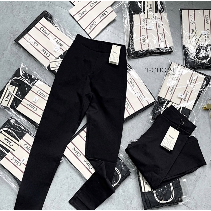 Quần Legging Cạp Cao Siêu Co Giãn