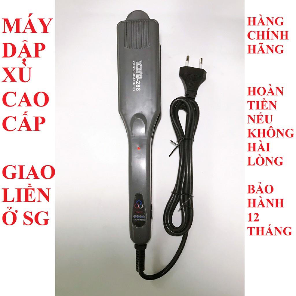 Máy bấm tóc dập xù bản to cao cấp chính hãng bảo hành 12 tháng