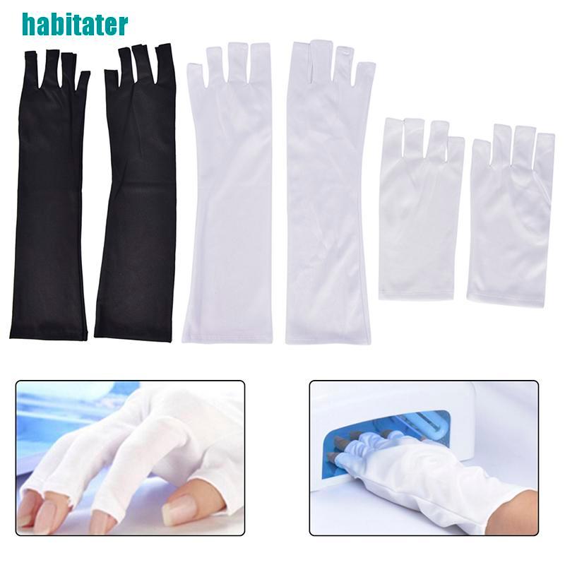 [Hàng mới về] Găng tay sơn gel UV bảo vệ chống bức xạ dành cho đèn sấy khô sơn móng UV