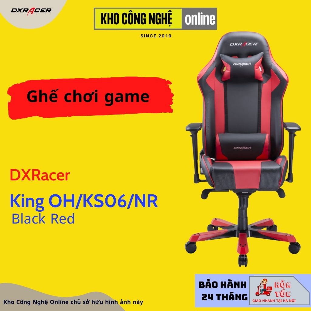 Ghế DXRacer King OH/KS06/NR (Hàng Chính Hãng)
