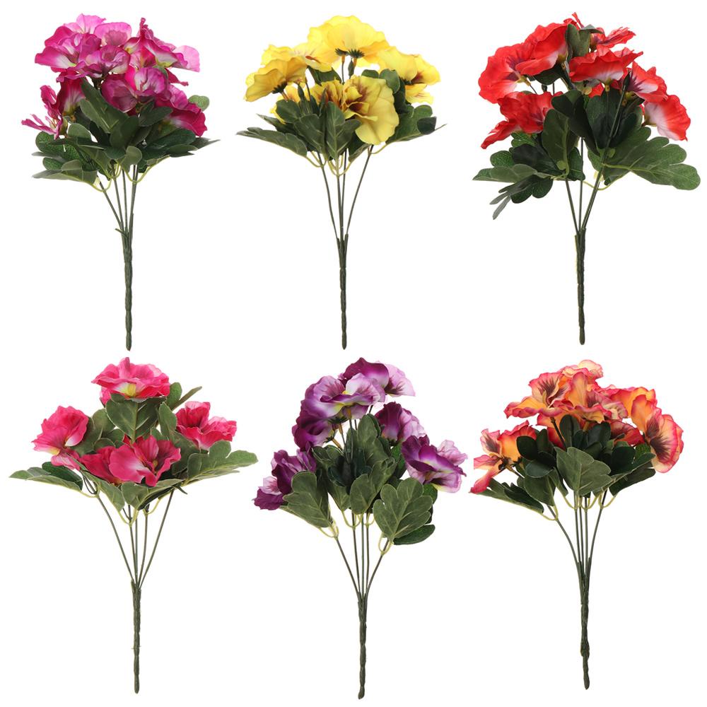 Cây Cảnh Giả 10 Bông Trang Trí Tiệc Cưới