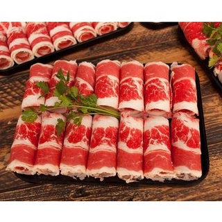 Ba Chỉ Bò Cuộn Nhúng Lẩu , Thả Lẩu, Nướng