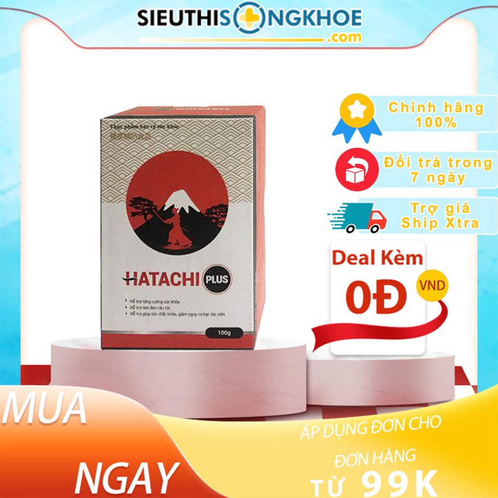 HATACHI Plus - Giúp giảm nguy cơ bạc tóc sớm