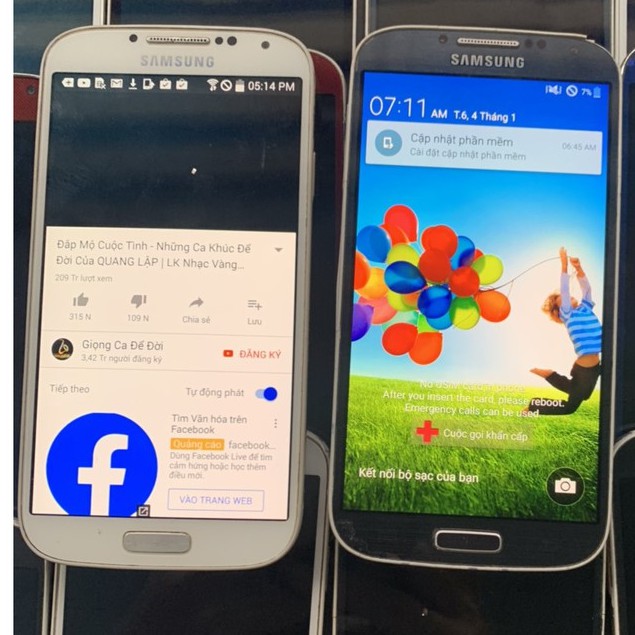 Điện thoại Samsung Galaxy S4 Ram 2/16GB chính hãng nhập khẩu, Liên Quân mượt,Yotube, Fb, Zalo,Titok... tặng pin mới 100% | BigBuy360 - bigbuy360.vn