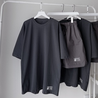 [sẵn]Set đồ basic gồm quần short và áo thun (ảnh thật tại shop) Tanazi Closet