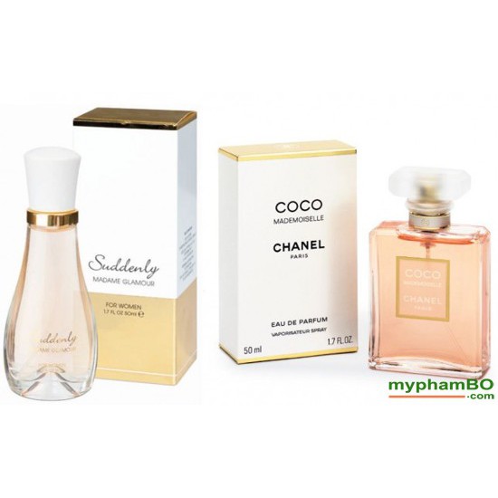 Nước hoa Suddenly Madame Glamour 50ml – Hương cây cỏ thực vật | BigBuy360 - bigbuy360.vn