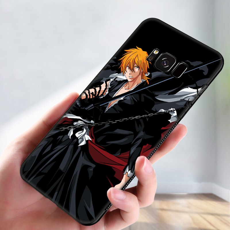 Samsung Galaxy S10 S9 S8 Plus S6 S7 Edge S10+ S9+ S8+ Casing Soft Case 14SF Bleach Anime mobile phone case