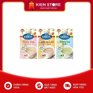 Sữa bầu cung cấp dinh dưỡng Morinaga Nhật Bản vị Matcha, Trà sữa, Cafe
