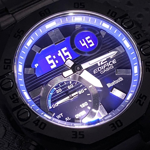 Đồng Hồ Nam Casio Dây Nhựa Chính Hãng EDIFICE ECB-10P-1ADF