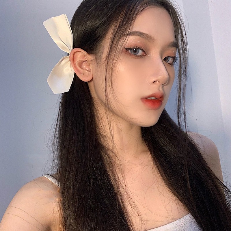 Kẹp Tóc Đính Nơ Xinh Xắn Dễ Phối Đồ Cho Nữ B0036