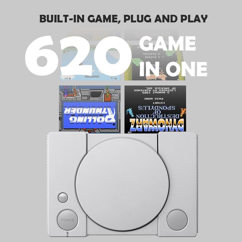 🔥BỘ 620 GAME HUYỂN THOẠI🔥 Máy Chơi Game 4 Nút Có Dây GameStation IB Tích Hợp 620 Games  Cổ Điển Kết Nối TV Cổng AV