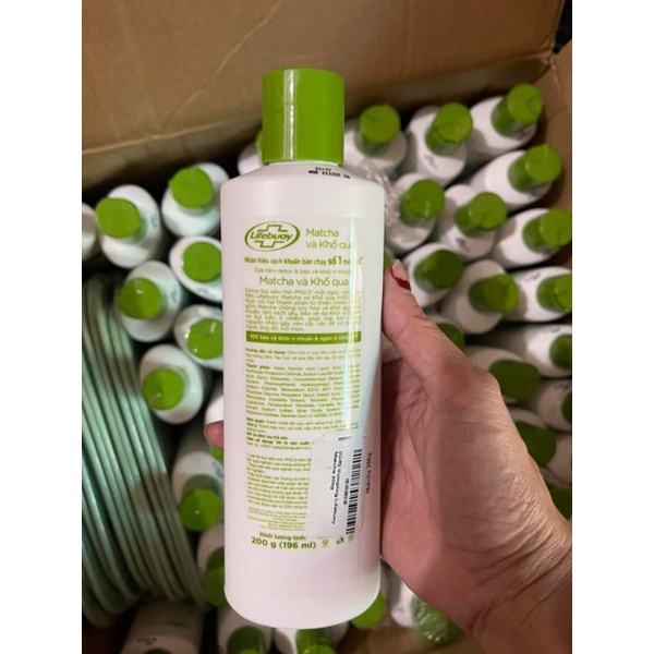 Sữa tắm lìebouy matcha và khổ qua 200ml..