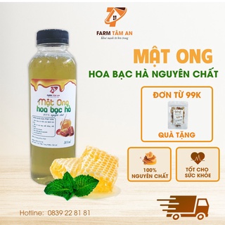 Mật ong hoa bạc hà nguyên chất Farm Tâm An, Mật ong bạc hà đặc sản Hà Giang