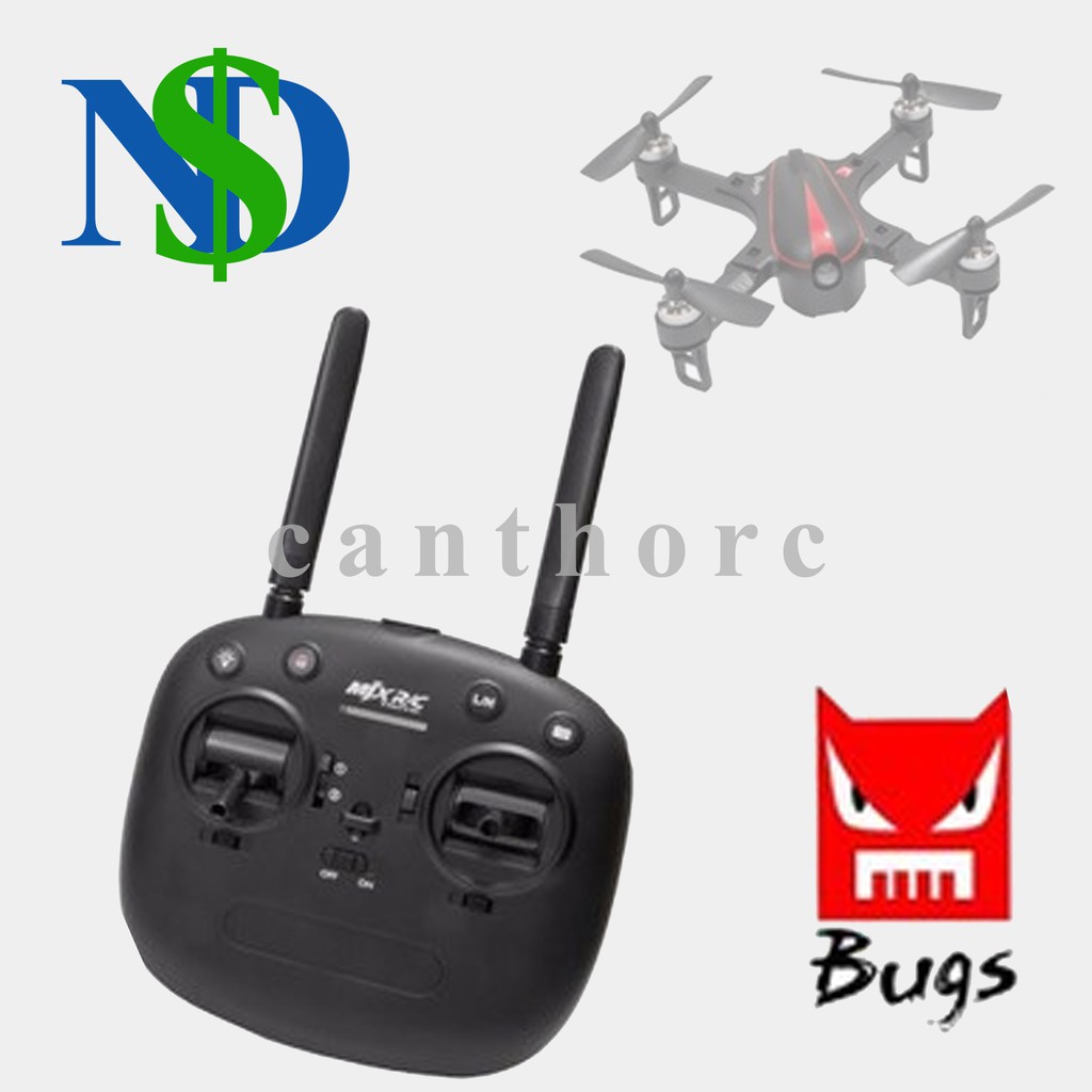 Tay điều khiển TX MJX BUGS 3 MINI Racing Drone B3 mini - Đã qua sử dụng