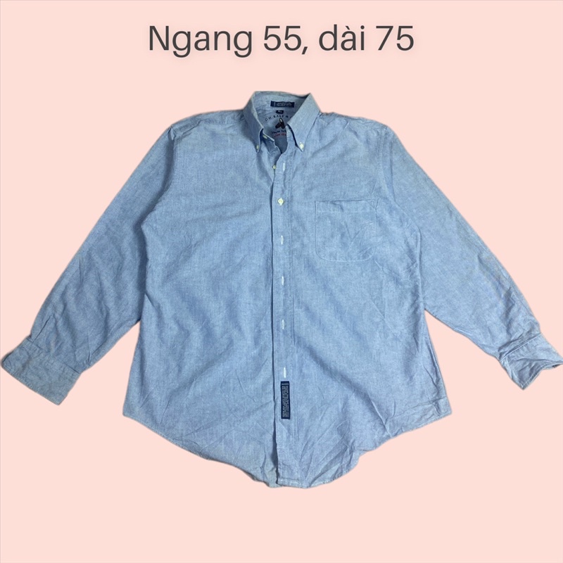 Áo sơmi flannel nam nữ vintage secondhand tuyển có big size