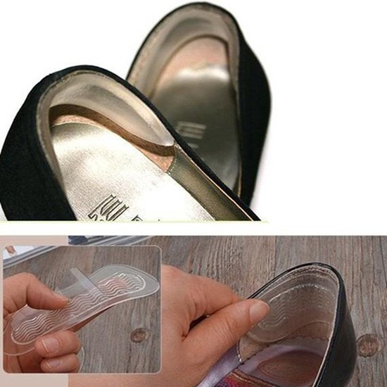 [Siêu Êm Chân] Set 2 miếng lót giày silicon chống đau gót chân