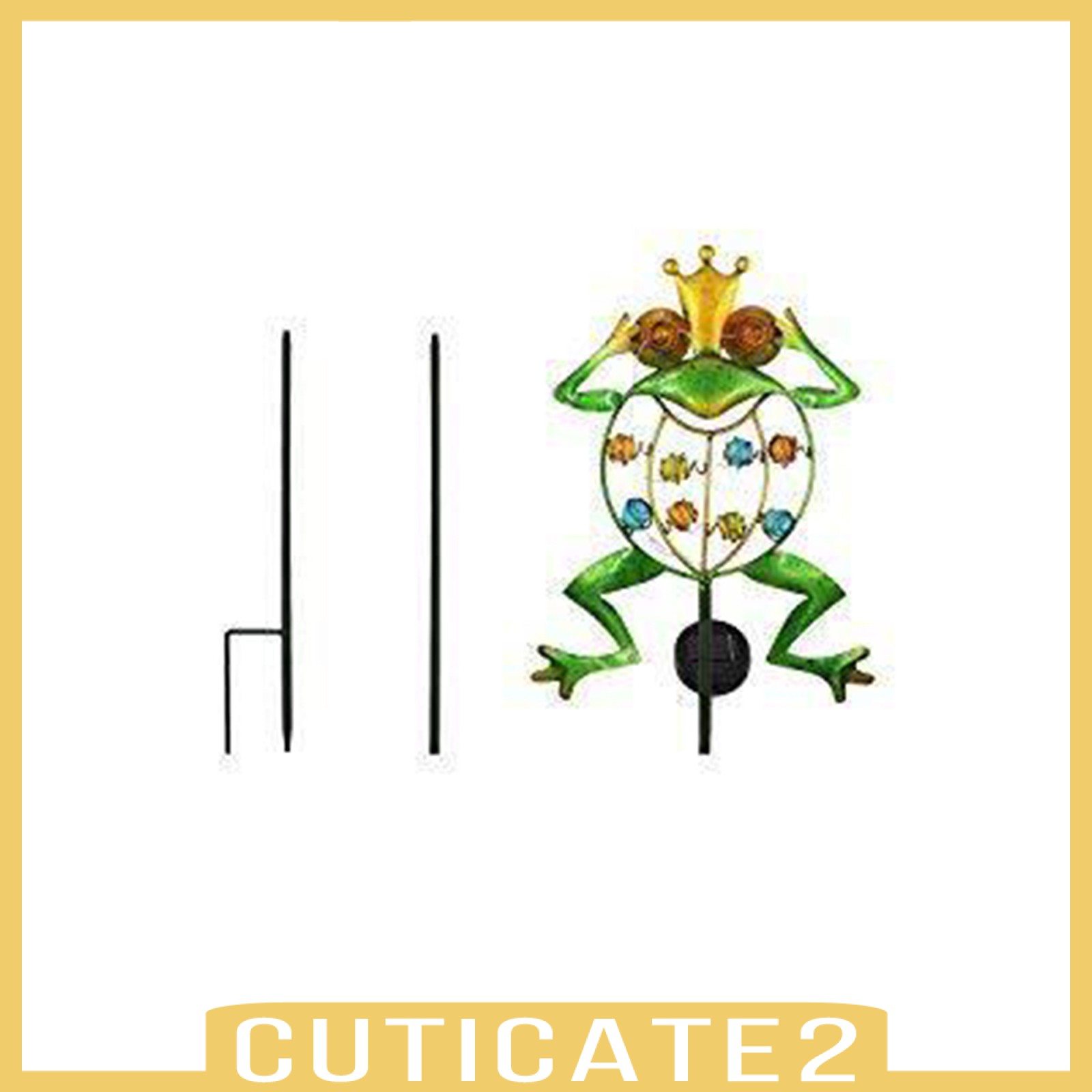 Bộ 2 Đèn Trang Trí Sân Vườn Chống Nước Chạy Bằng Năng Lượng Mặt Trời