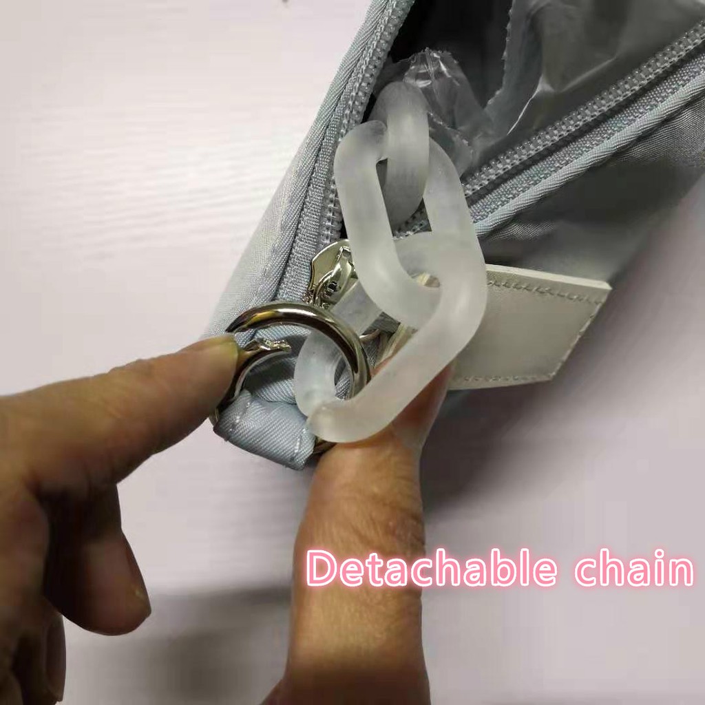 Túi đeo vai phối dây xích thời trang cho nữ | BigBuy360 - bigbuy360.vn