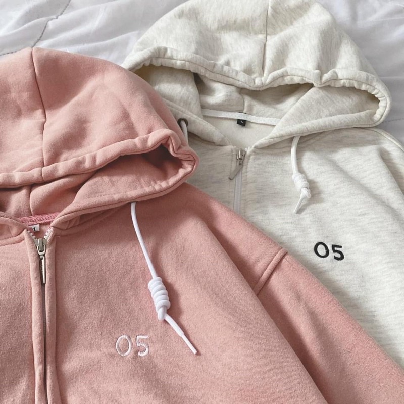 Áo Khoác Nỉ dây kéo 05 Form rộng unisex Nam/Nữ ( Chất nỉ bông mềm mịn cực xinh siêu đẹp ! Ảnh + Video thật 100% ) | BigBuy360 - bigbuy360.vn