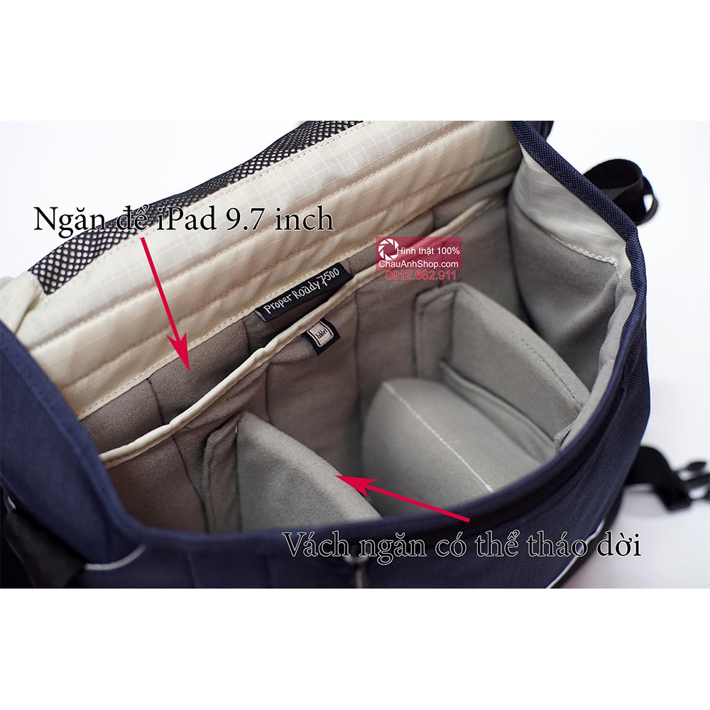 Crumpler Proper Roady 7500 có ngăn iPad