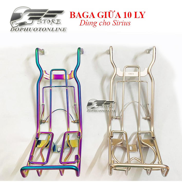Baga Sirius Dày 10 Ly, Titan và Inox