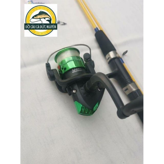 Bộ cần câu Mini Shimano 1m2 máy 200