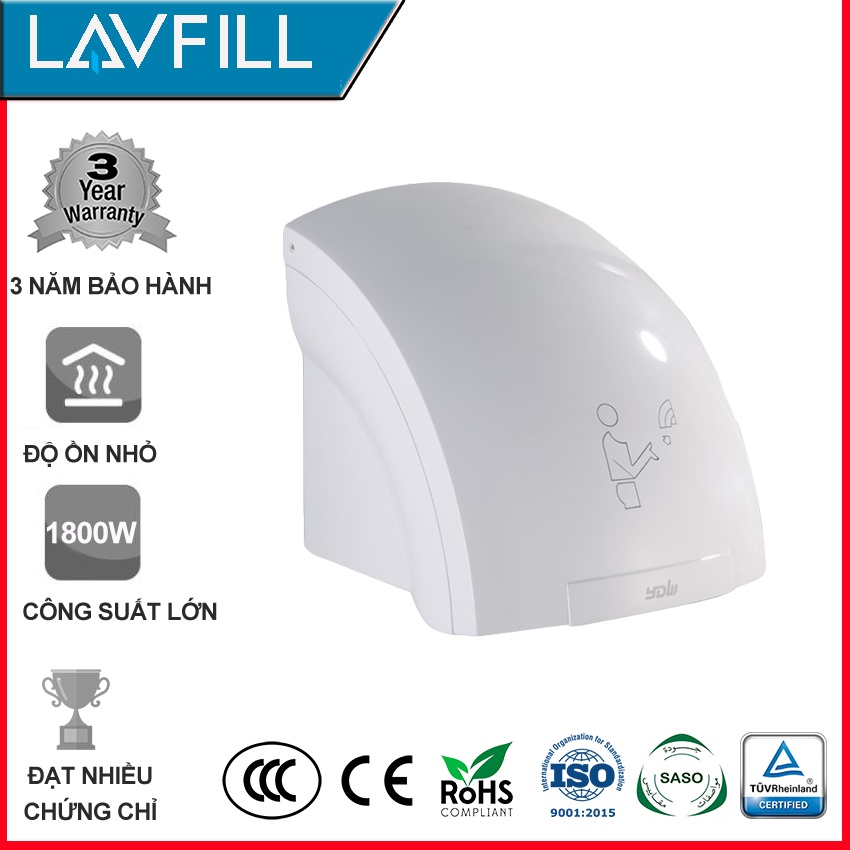 Máy sấy tay tự động cảm biến hồng ngoại LAVFILL LFHD-1E