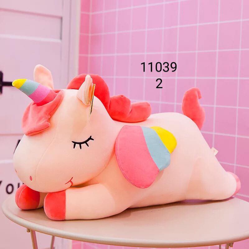 Thú Nhồi bông Rainbow Unicorn Cực Cute Size Lớn