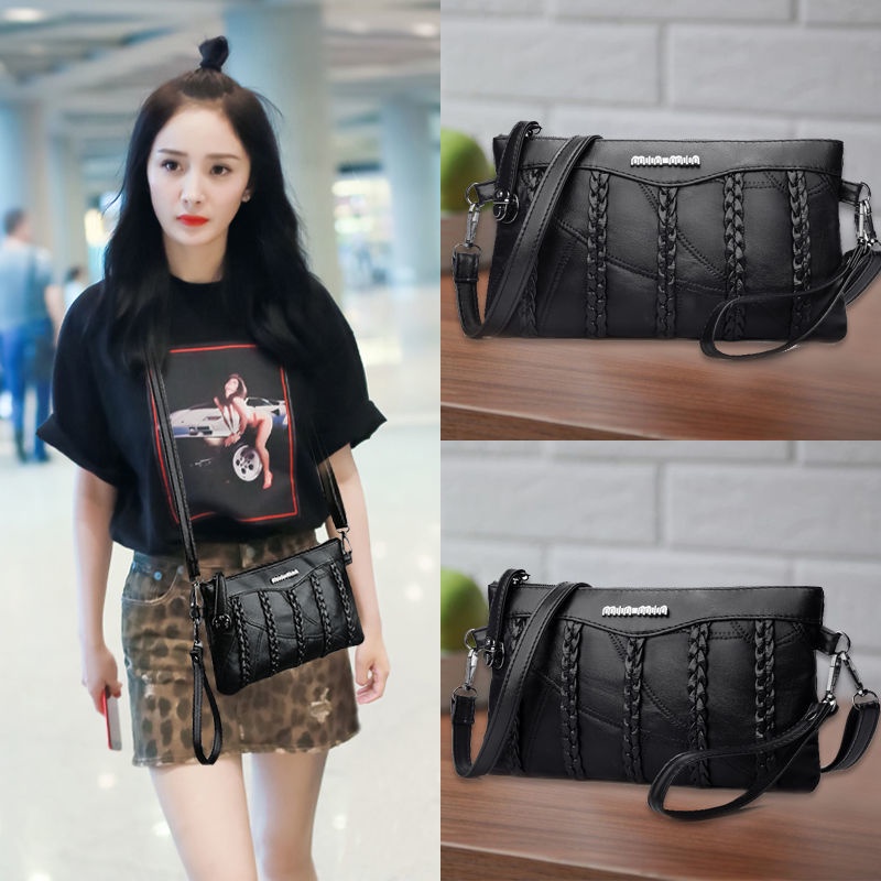 Túi Xách Da Cừu Đeo Chéo Thời Trang 2021 Cho Nữ