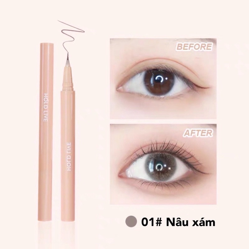 [Hàng mới về] Bút kẻ bọng mắt Hold Live Lying Silkworm bền màu hỗ trợ trang điểm hiệu quả
