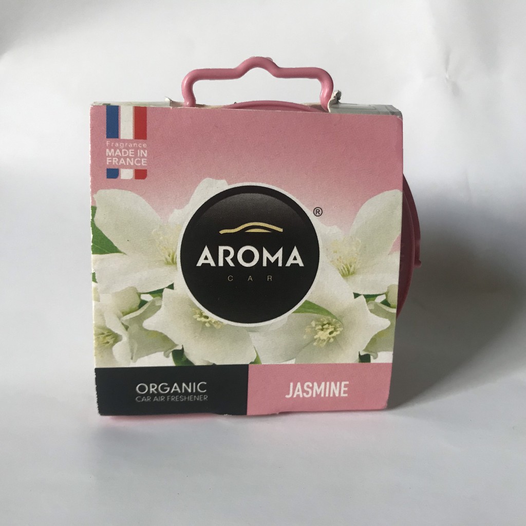 Hương Hoa Nhài - Sáp Thơm Ô Tô Cao Cấp Aroma Organic 40g Của Pháp