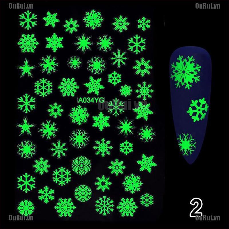 Miếng Dán 3d Phát Sáng Trang Trí Halloween Độc Đáo