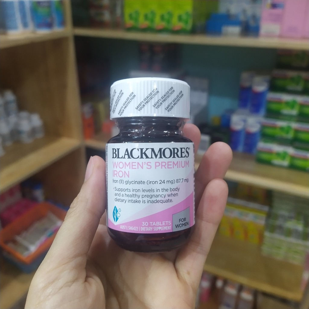 Sắt bầu Blackmores Úc (Mẫu mới)