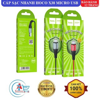 Cáp Sạc Nhanh MicroUSB Hoco X38/ Remax RC-124m Chính Hãng - BH 12 Tháng