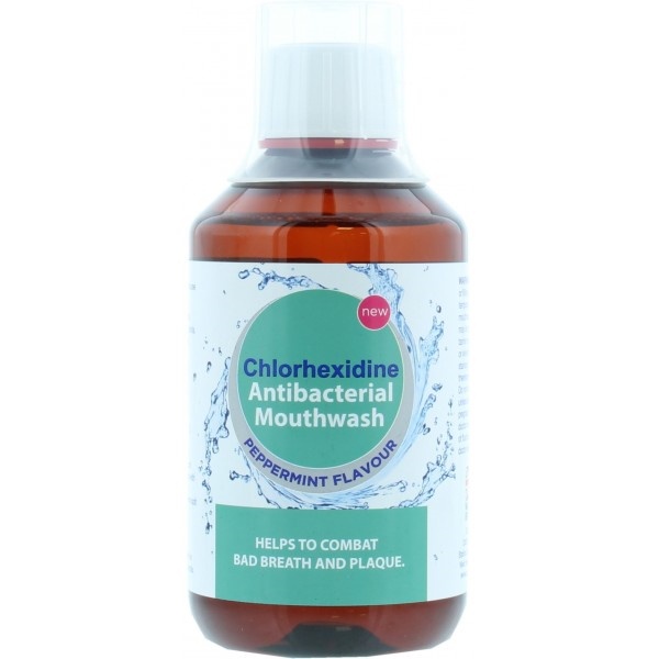 Nước Súc Miệng Chlorhexidine Chống Vi Khuẩn, Không Chứa Cồn Anti Bacterial Mouthwash Alcohol Free 300ml