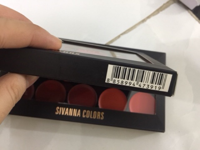 Follow 6/8 AUTH SET 10 Ô SON SIVANNA PRO LIPSTICK THAILAND