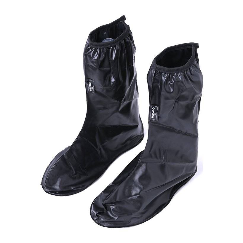 Giày Boots Đi Mưa Rando – Màu đen giúp che mưa an toàn và tiện lợi cho giày của bạn