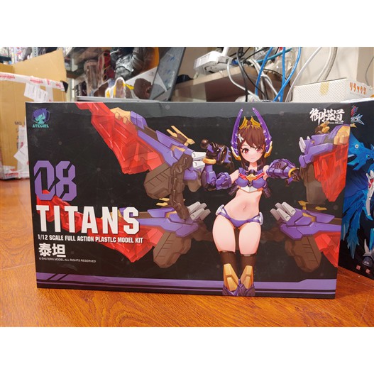 FIGURE MODEL KIT ATTACK GIRL TITANS MÔ HÌNH LẮP RÁP MODEL KIT
