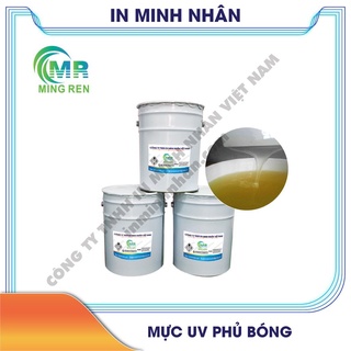 Mực uv phủ bóng cục bộ dùng cho in ấn 4kg/hộp