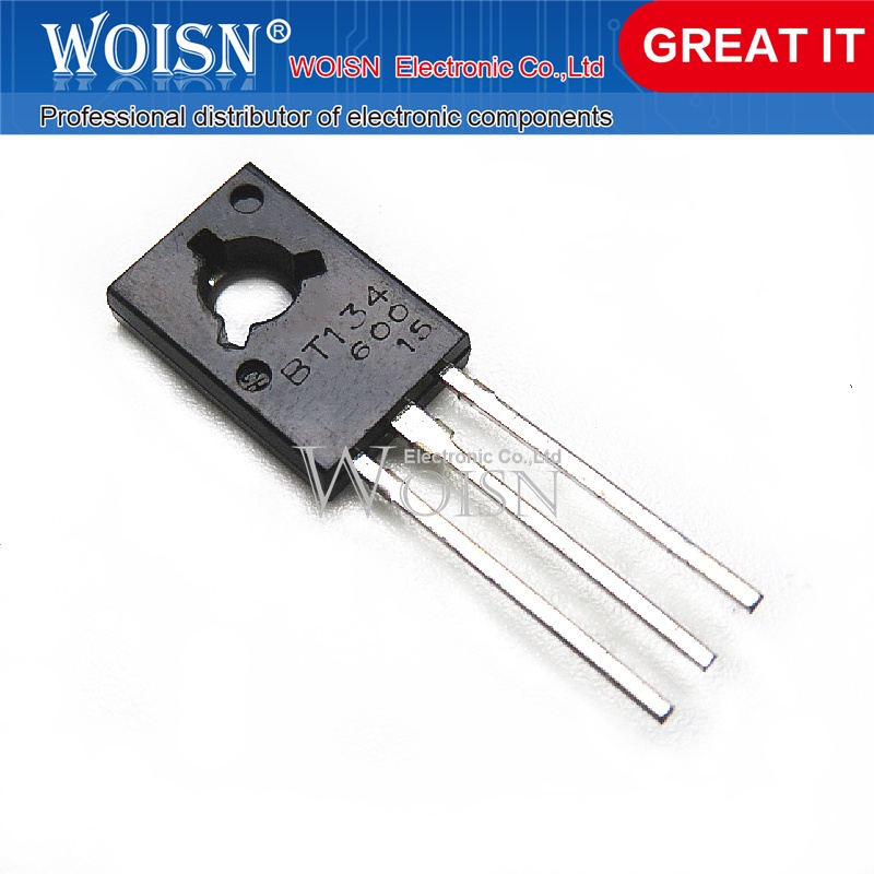Set 10 Linh Kiện Điện Tử BT134-600E BT134-600 BT134 TO-126