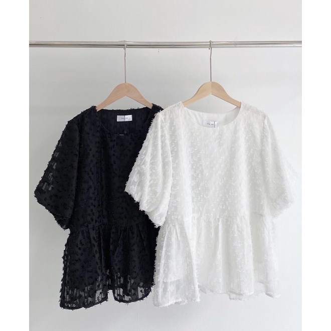 Áo lông vũ dáng babydoll Mina Top