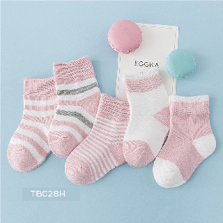 SET TẤT KẺ CHO BÉ 5 ĐÔI - TB028