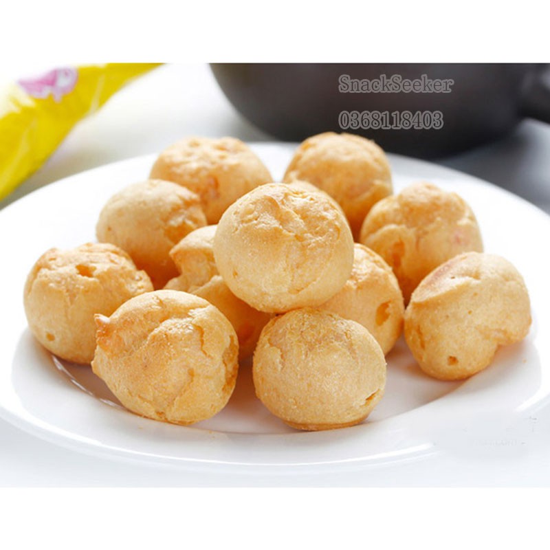 Bánh Su Kem ăn vặt siêu ngon _ SNACK SEEKER😋😋😋_Ăn sáng tiện lợi cho cả nhà-Bánh nhân kem