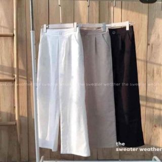 Quần đũi culottes dáng dài chun lưng