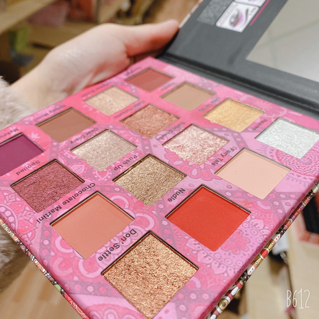 Phấn mắt mix nhũ 16 ô Treeceng F227 | BigBuy360 - bigbuy360.vn