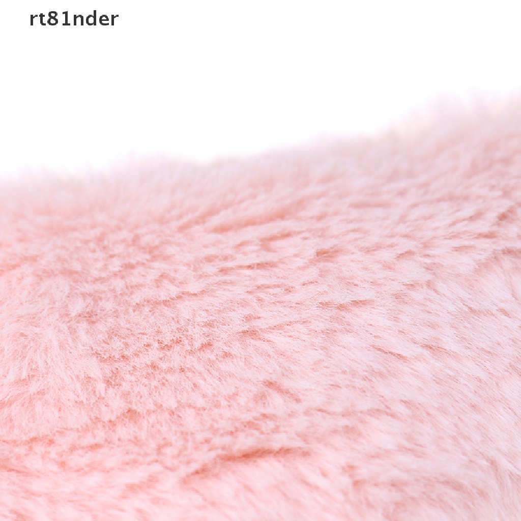 Rt Mặt Nạ Che Mắt Ngủ Vải Lông Mềm Mại Họa Tiết Hoạt Hình Dễ Thương Dùng Khi Đi Du Lịch