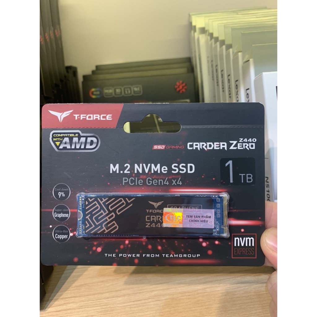 Ổ cứng SSD M2 PCIe 2280 Teamgroup Cardea Zero Z440 NVMe (TM8FP7001T0C311) - 1TB | BigBuy360 - bigbuy360.vn