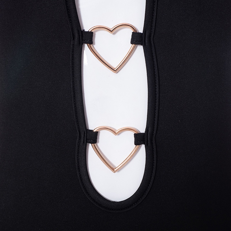 Đầm Sát Nách Hở Lưng Khoét Hình Trái Tim Quyến Rũ Cho Nữ